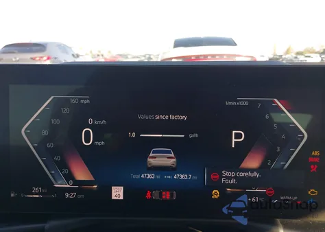 2023 BMW 330I из США, поврежденный, VIN 3MW69FF07P8D60504